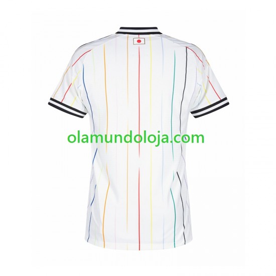 Camisola Japão Homem Equipamento Segundo Copa do Mundo 2026 Manga Curta